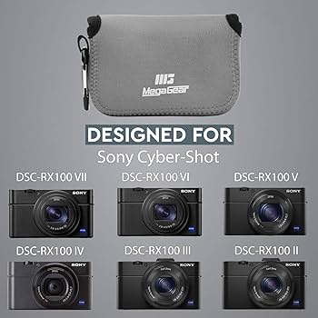 SONY Cyber−Shot DSC-RX100 ケース付 Amazon.co.jp: Easy Hood RX100 VIIカメラケース カメラシリコン